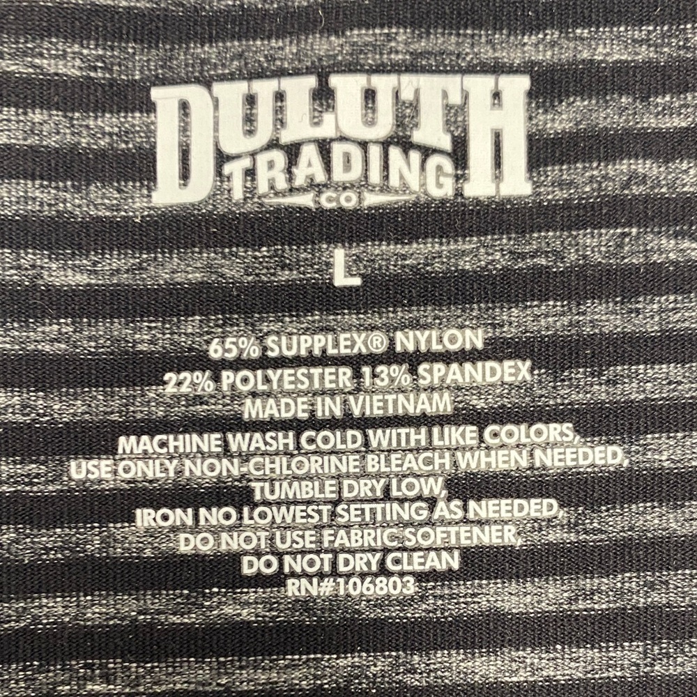 Duluth Trading Co Dress Striped Knit Minimalist Athleisure Casual Chic Medium - Picture 3 of 14